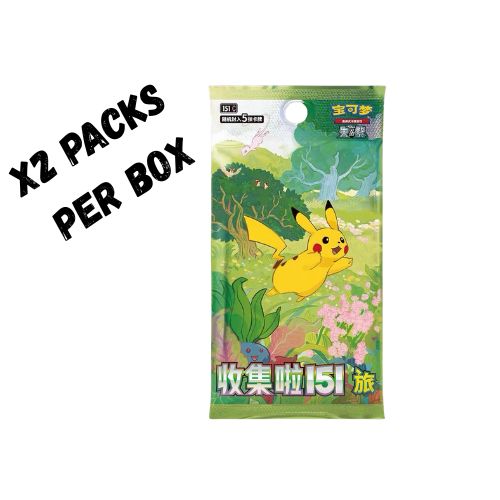 Pokemon 151 Dream Painting Figure Set Blind Box - Simplified Chinese
