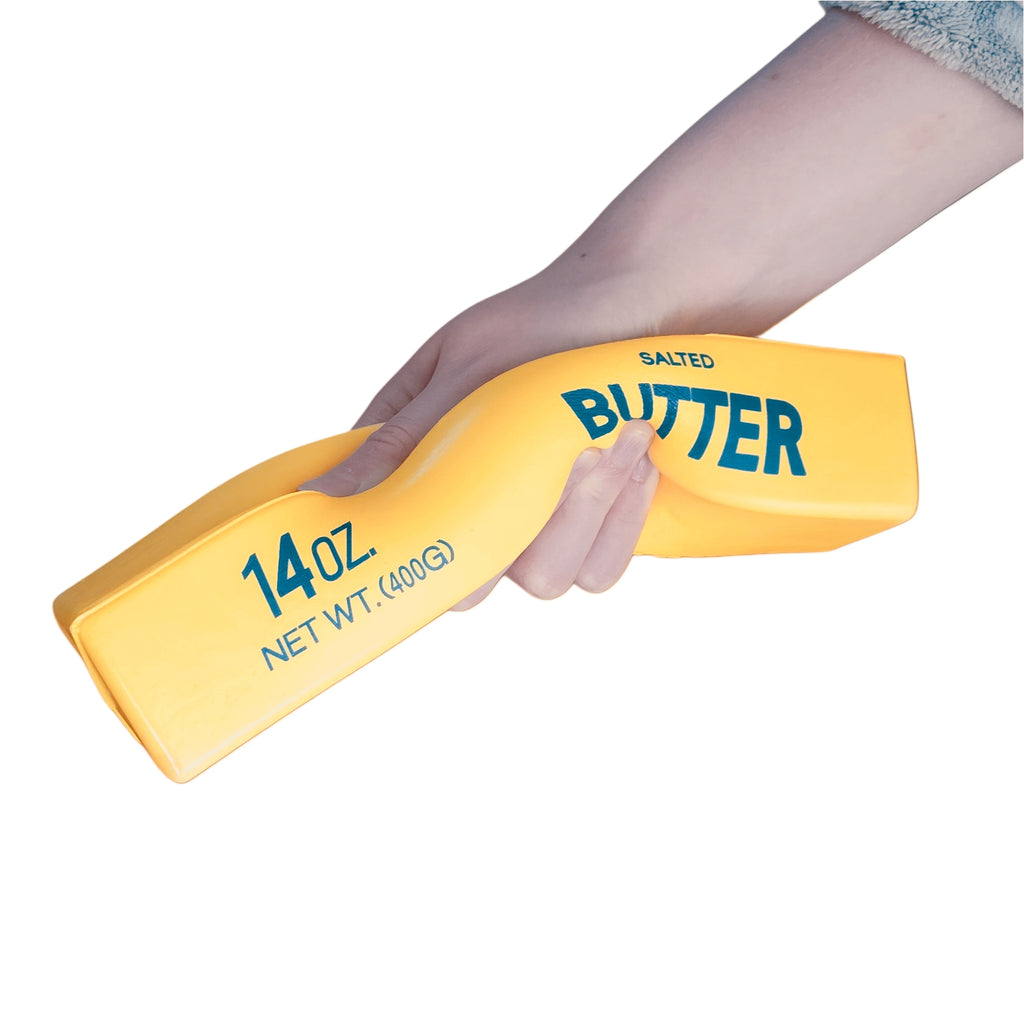 Salted Butter Large Slow Rising Squeezy Squishy Toy 22cm