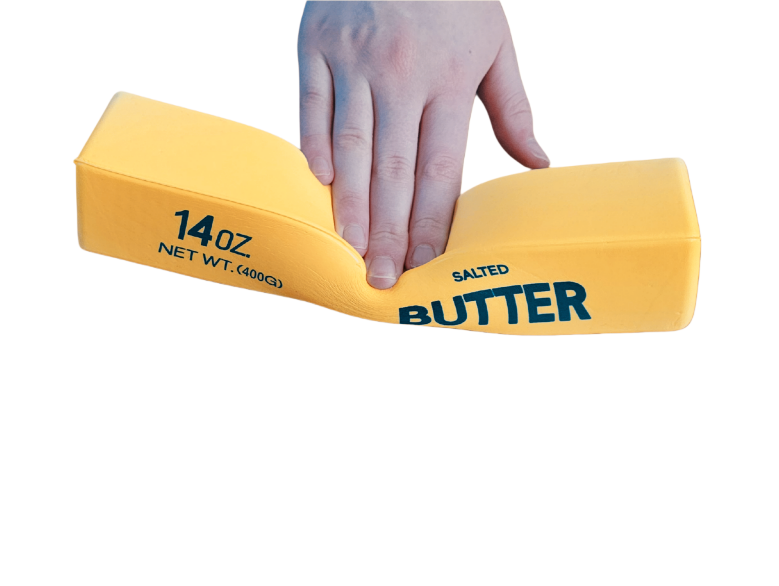 Salted Butter Large Slow Rising Squeezy Squishy Toy 22cm