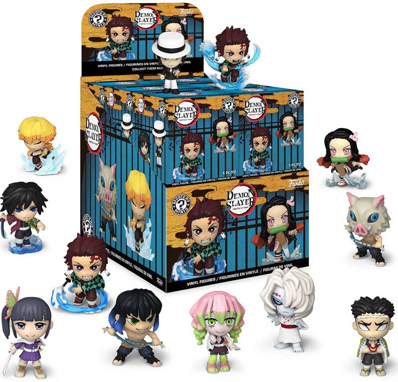 Funko Mystery Minis: Demon Slayer Assorted - Collectible Vinyl Figure